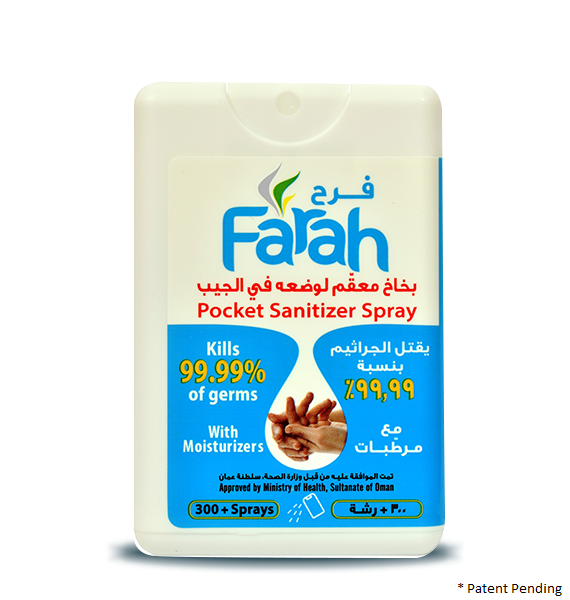 Farah Pocket Sanitizer Spray